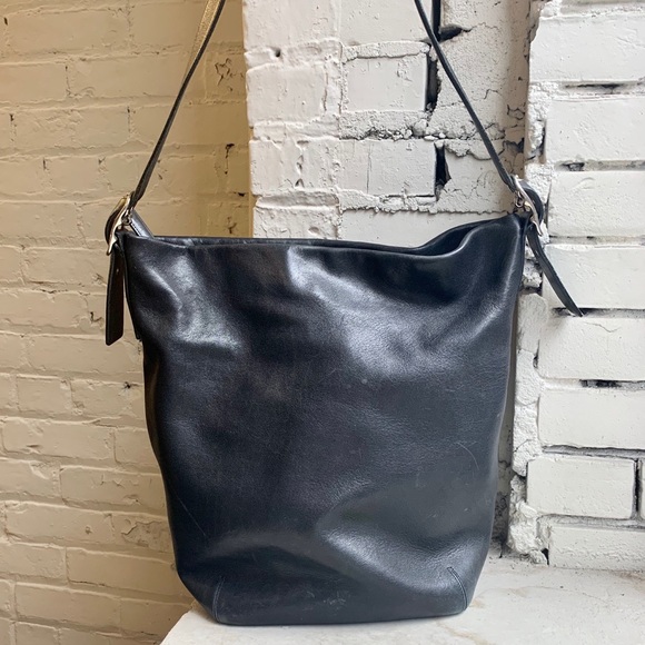 ❗️SOLD❗️Authentic Coach Leather Duffle - Picture 1 of 5